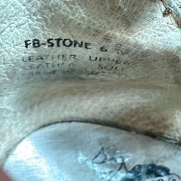 Freebird By Steven Stone Cutout Bootie Womens 6 Brown Shoe Strappy Buckled Boot - Picture 7 of 9